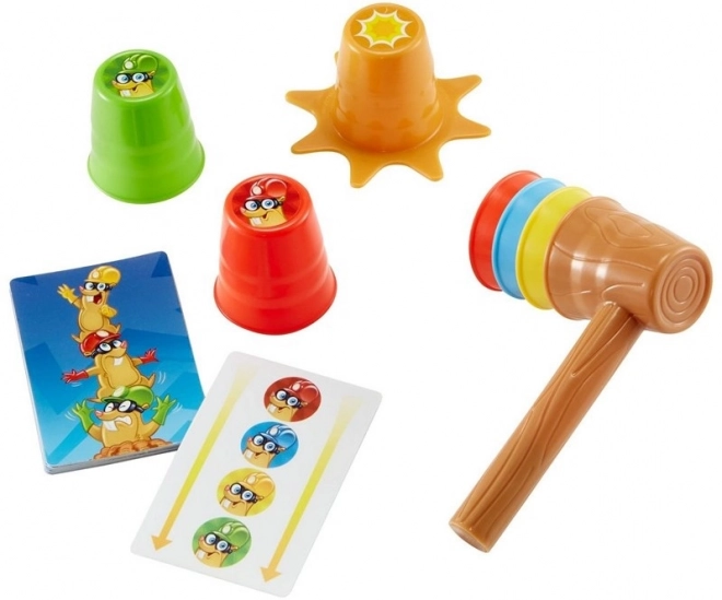 Igra Mattel Whack a Mole (udari krticu) 16x24 cm