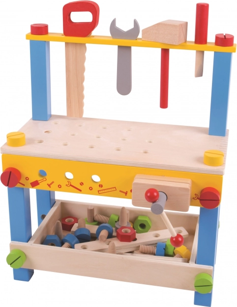 Drveni radni stol za djecu Bigjigs Toys