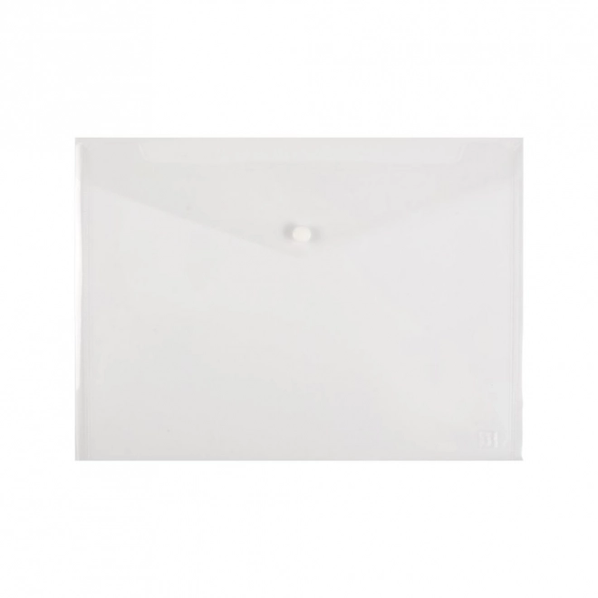 Kovertica s pritisnim gumbom A3 Opaline prozirna