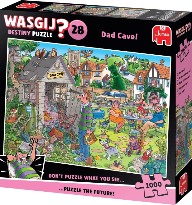 Wasgij Destiny puzzle: Tatino utočište 1000 dijelova