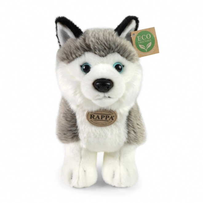 Plišani pas Husky stojeći 23 cm EKO-PRIJATELJSKI