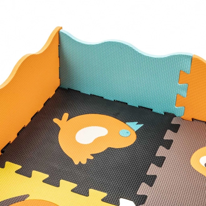 Šarene pjenaste puzzle sa životinjama i ogradom - 25 komada