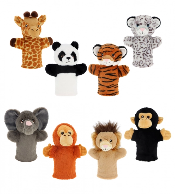 Keel Toys SE3076-2 Keeleco Snježni Leopard - eko plišani lutak na ruku 27 cm