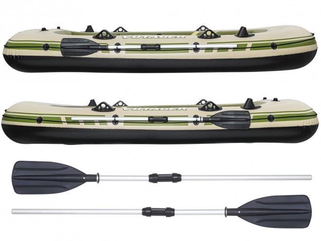 Nafukovací čamac za 3 osobe s veslima Voyager X3