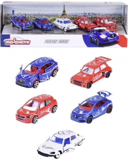 Set autića MAJORETTE French Touch, 5 kom