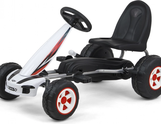 Pedalna karting Viper Bijela