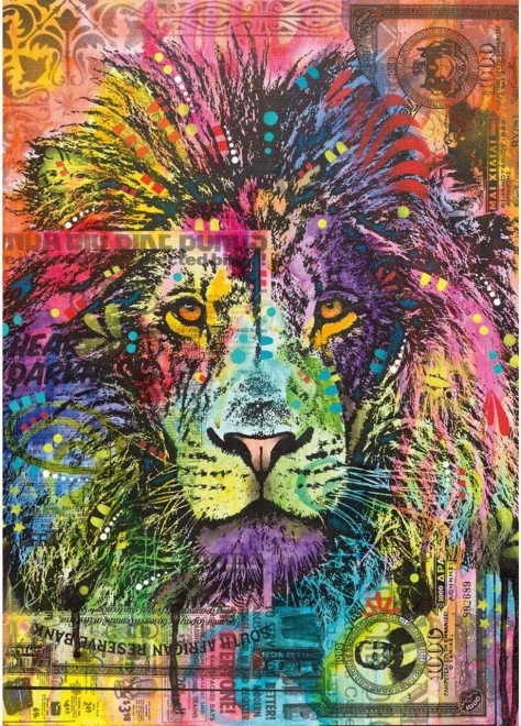 Puzzle 2000 dijelova Srce lava
