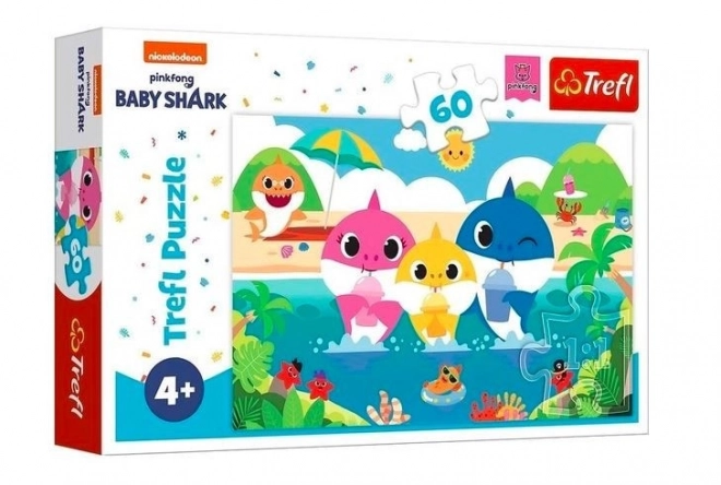 Puzzle - Baby shark 60 komada