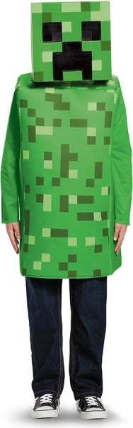 Minecraft Creeper kostim za djecu 7–8 godina