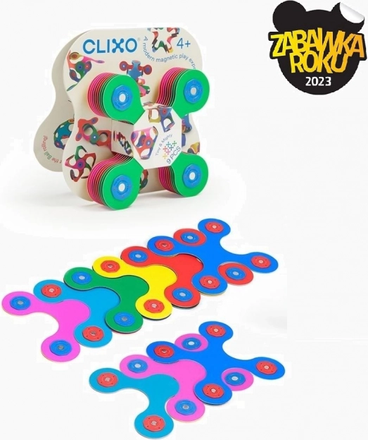 Clixo Tiny & Mighty magnetska konstrukcijska igra 9 kom