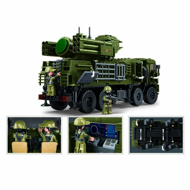 Konstrukcijski set Pantsir S1S u mjerilu 1:35