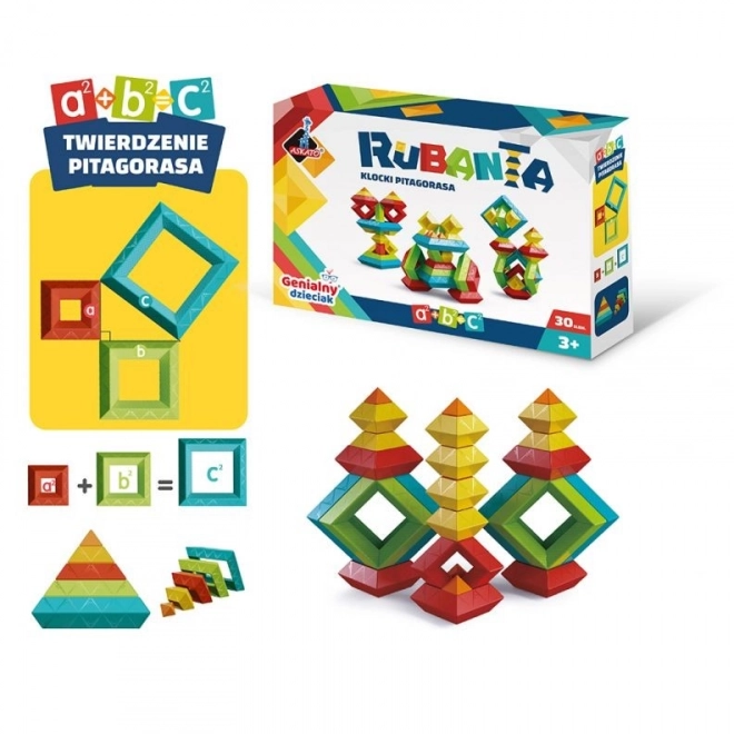 Kocke Pythagoras Rubanta 30 dijelova