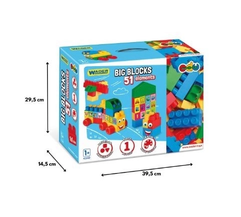 Kocke velikog formata 51 kom