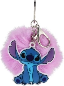 Privjesak za ključeve Stitch s pomponom
