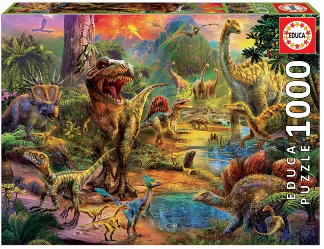 Zemlja dinosaura puzzle 1000 dijelova
