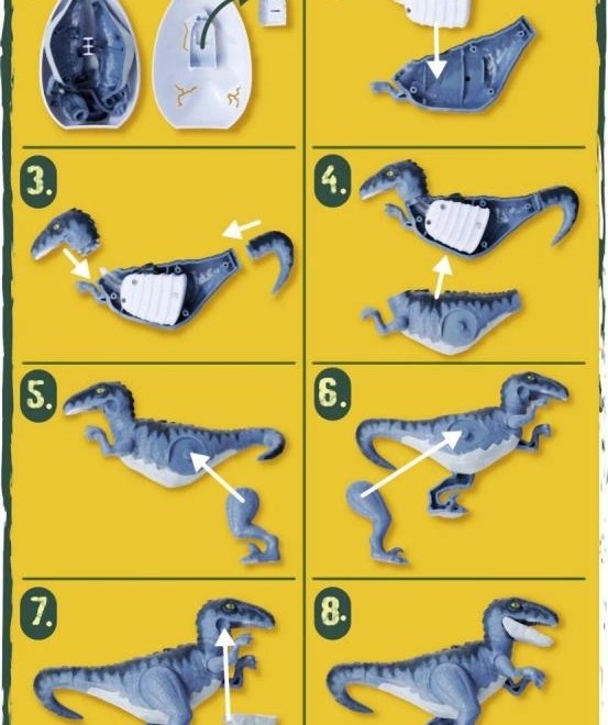 Svjetleća figura dinosaura u jajetu