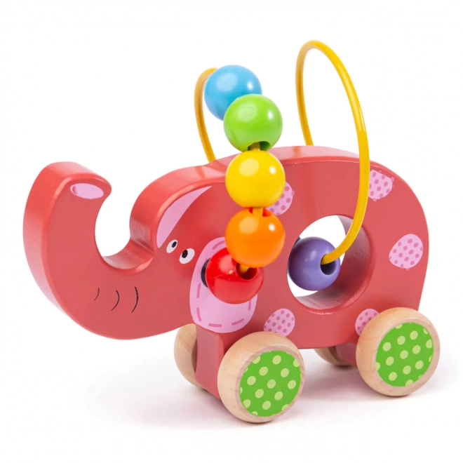 Drveni Motorički Labirint Slon od Bigjigs