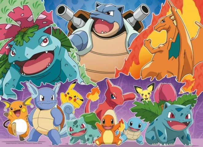 Pokémon puzzle 4x100 dijelova