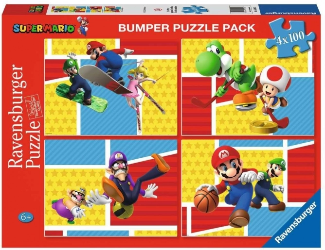 Slagalica 4×100 dijelova Super Mario
