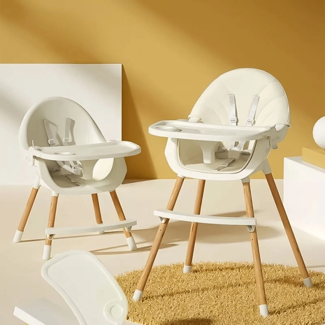 ECOTOYS Dječja stolica 2u1 Bež
