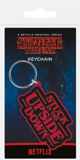 Gumeni privjesak za ključeve Stranger Things – Stuck in the Upside Down