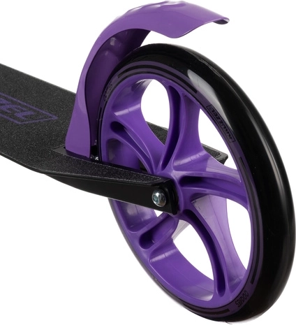 Sklopivi gradski romobil za djecu s velikim kotačima (200 mm) – ljubičasta