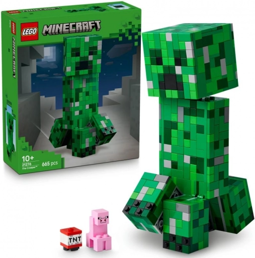 Lego Minecraft Creeper – velika pomična figurica