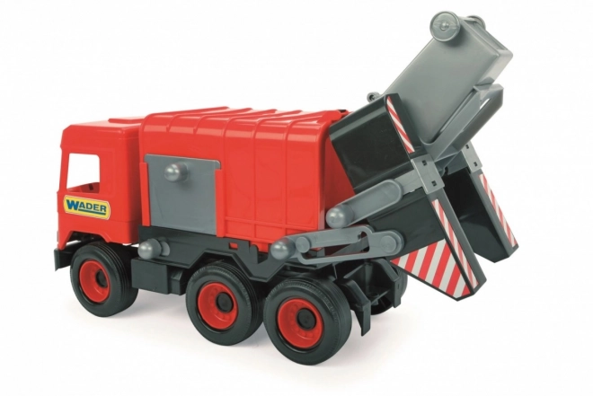Crveni kamion za smeće Middle Truck u kutiji