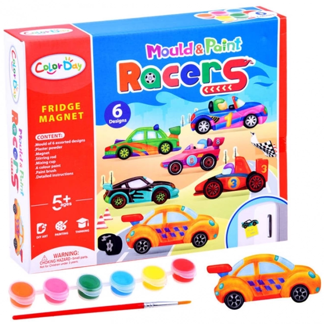 Samkreativni set s magnetima Auta