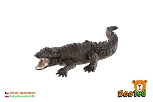Zapadnoafrički krokodil zootiran plast 17cm u vrećici