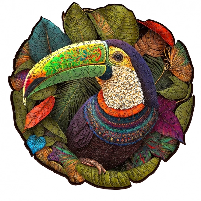 Drvene puzzle tukan 500 dijelova