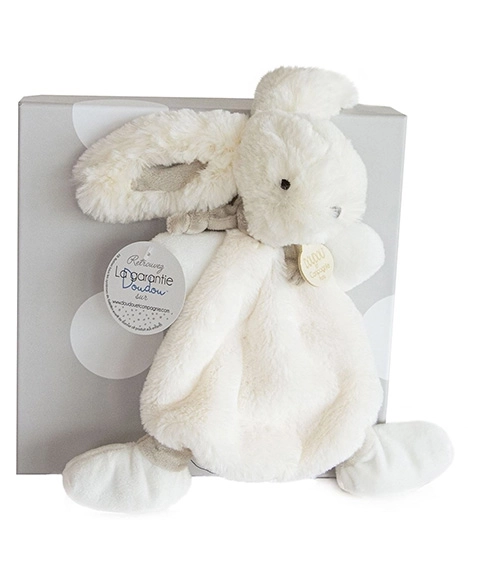 Doudou plišani zeko krem 26 cm