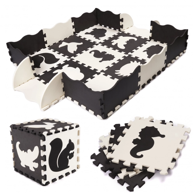 Kontrastne pjenaste puzzle sa životinjicama - 25 komada