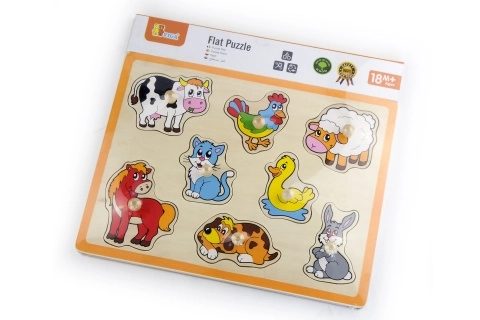 Drvene puzzle Farma životinja Viga