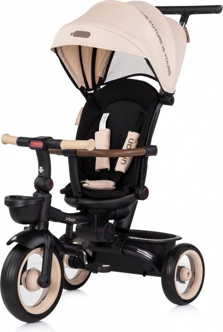 Chipolino tricikl s krovićem Urban 2u1 Biscotta