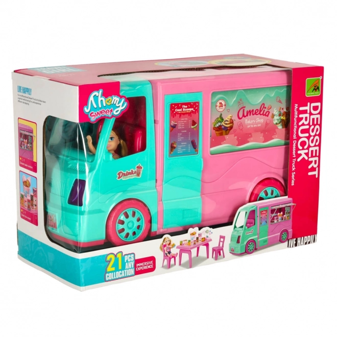 Kamper za lutke s food truckom