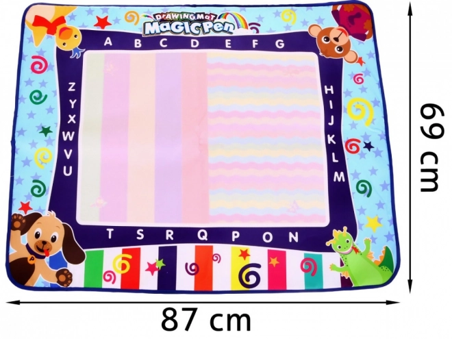Vodena podloga za crtanje s dodacima za djecu 3+
