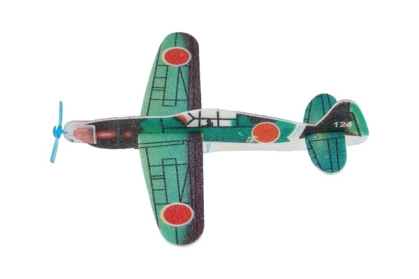Pjenasti bacajući avion 18 cm mix