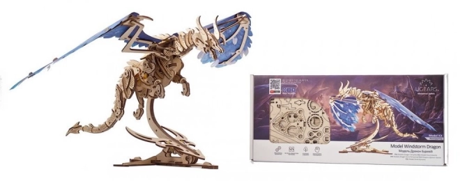 3D puzzle Oluja Zmaj