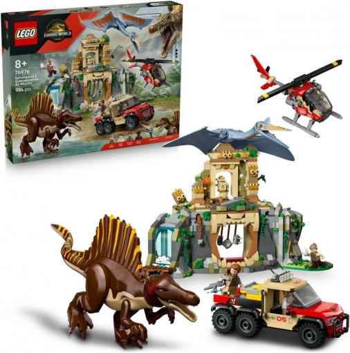 Lego Jurassic World: zračna misija s Quetzalcoatlusom i Spinosaurusem