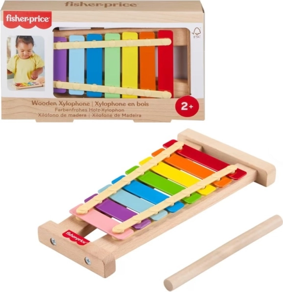 drvene ksilofonske cimbalke Fisher-Price