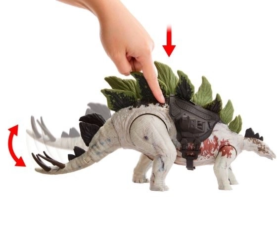 Jurski svijet Ogromni napadajući dinosaur - Stegosaurus HLP24