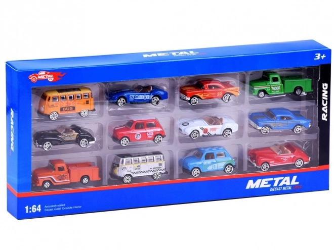 Set retro auta od metala