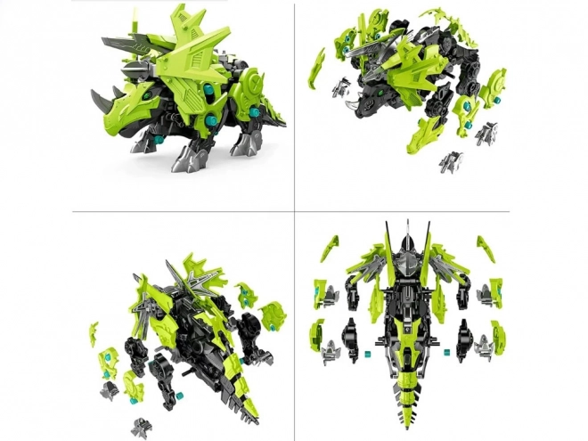 Pokretni model mehaničkog robota Triceratopsa