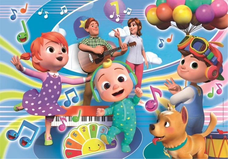 Puzzle CLEMENTONI CoComelon Glazba MAXI 24 dijelova