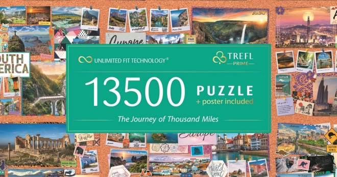 TREFL Puzzle UFT Put dug tisuću milja 13500 dijelova