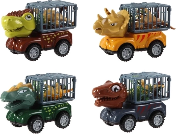 Auto na inerciju Dinosaurus s figuricom