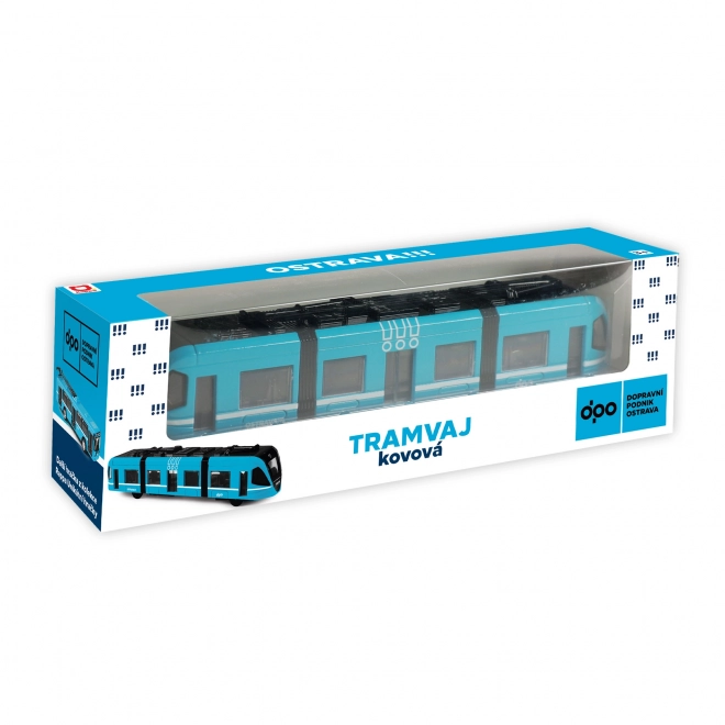 Metalna moderna tramvaja DPO Ostrava 23 cm