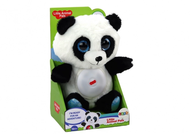 Plišani panda s noćnom lampicom i uspavankama 30 cm