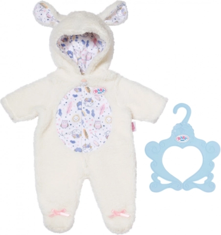 baby born plišani kombinezon ovčica za lutke 43 cm